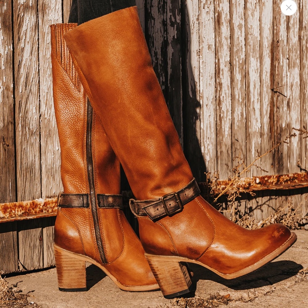 FreeBird Steven Holland Knee High Boots NIB